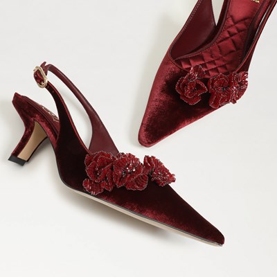 Beautiful red heels best sale