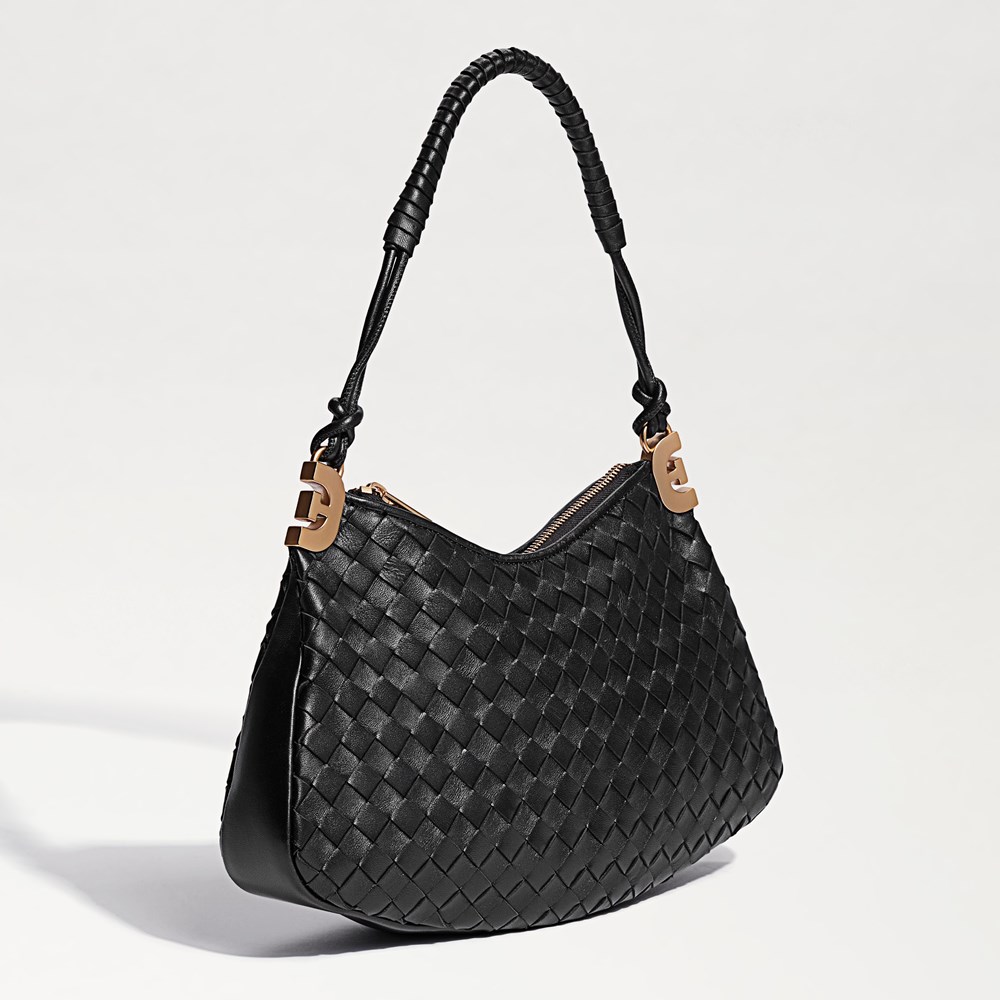 Christy Woven Shoulder Bag