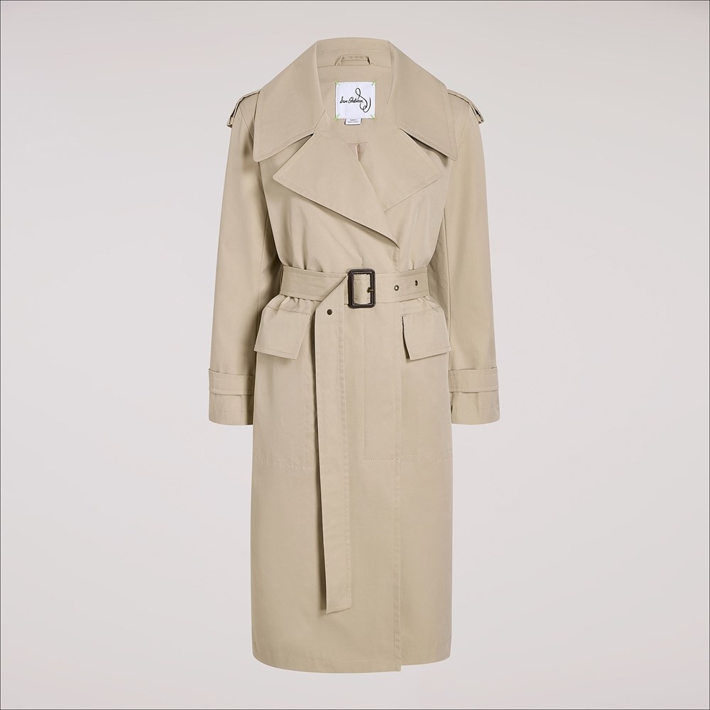 Sam Edelman store Double Breasted Quilted Trench Coat