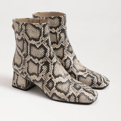 INC sale Idra Snake Print Ankle