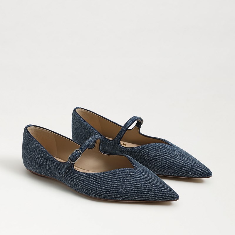 Noa Pointed Toe Mary Jane Flat