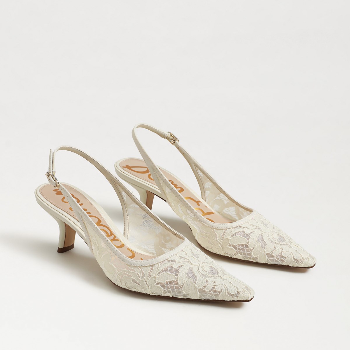 Sam edelman white heels deals