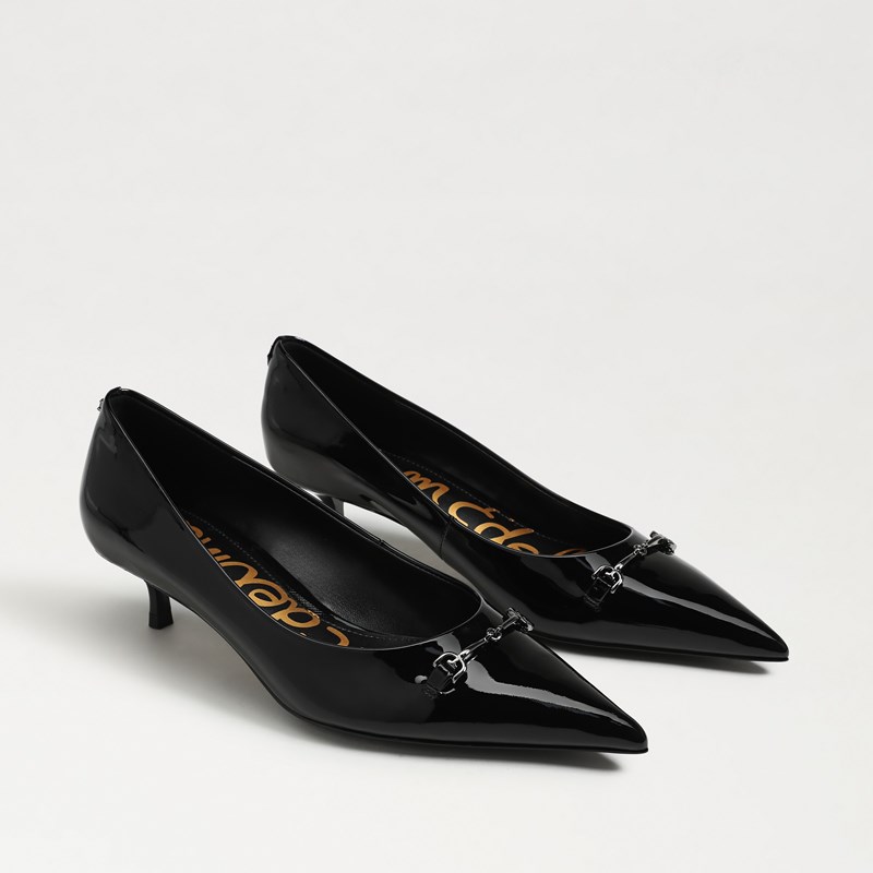 Kaya Pointed Toe Kitten Heel Pump