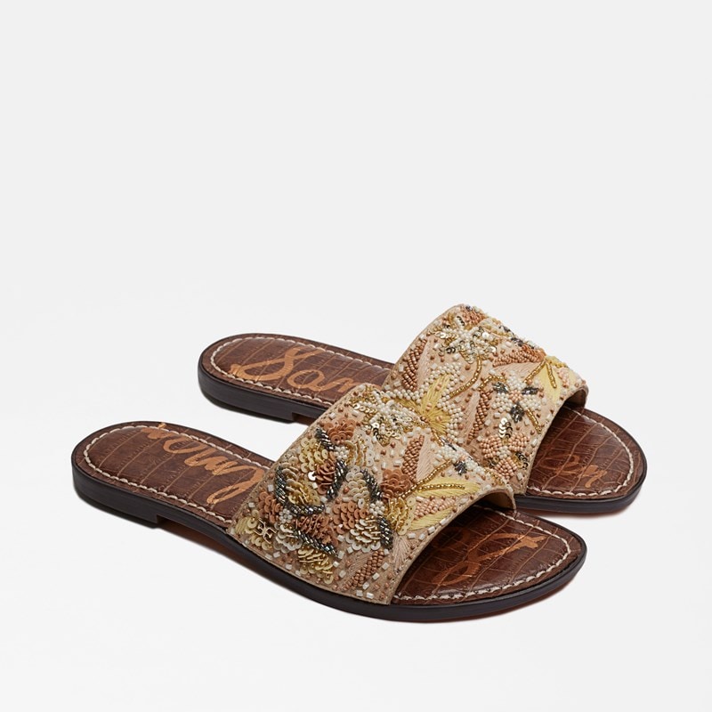 Gisella Beaded Slide Sandal