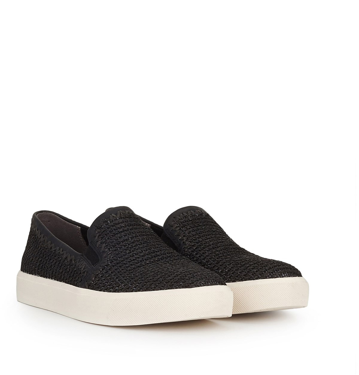 sam edelman black slip on sneakers