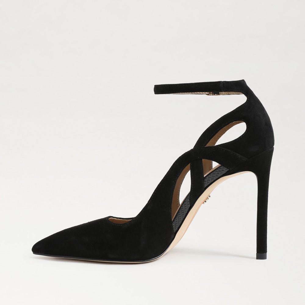 Sam edelman heels store with ankle strap