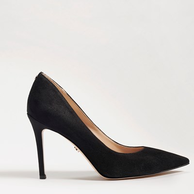 Hazel Pointed Toe Heel Bright White Leather | Womens Heels | Sam Edelman