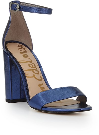 sam edelman heels blue