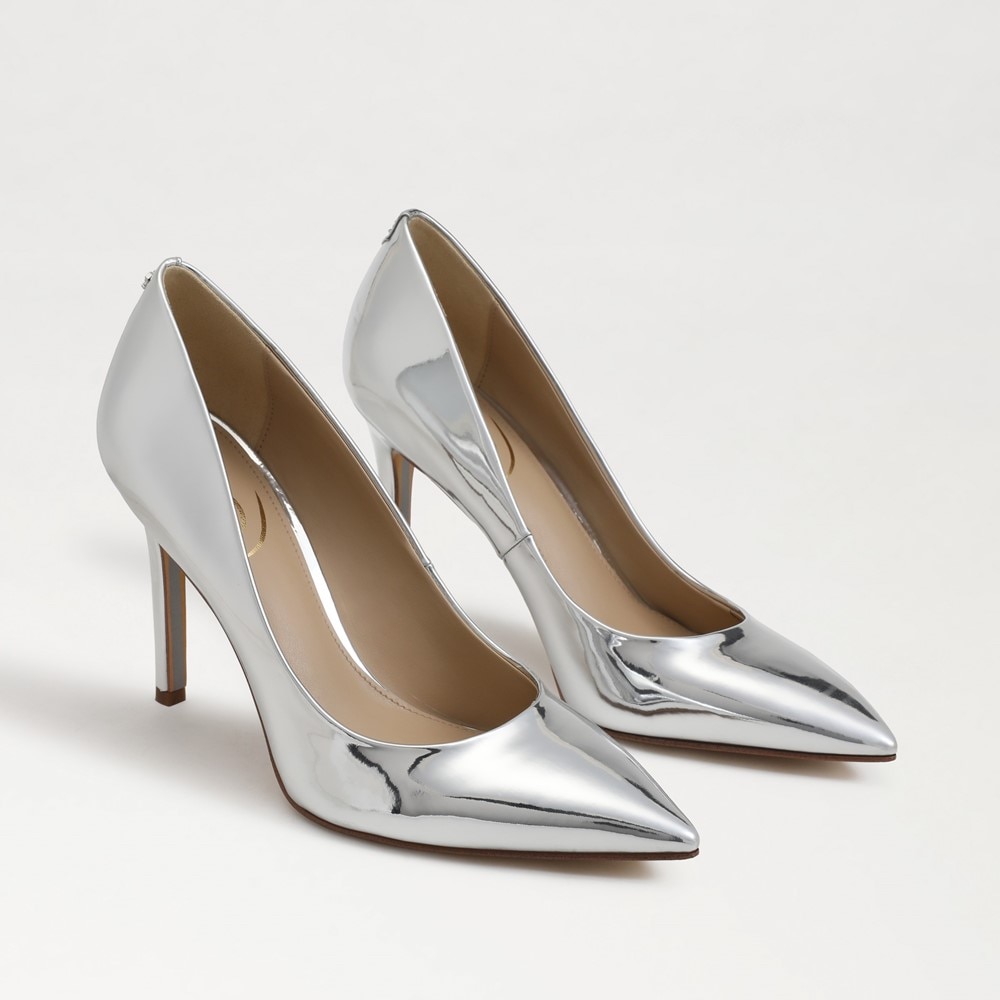 Silver heels sam deals edelman