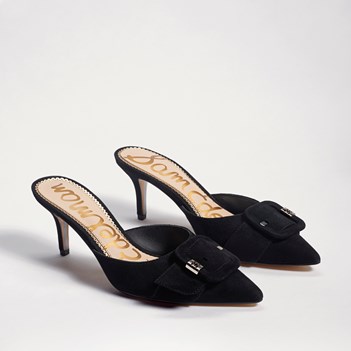 kitten heel mule