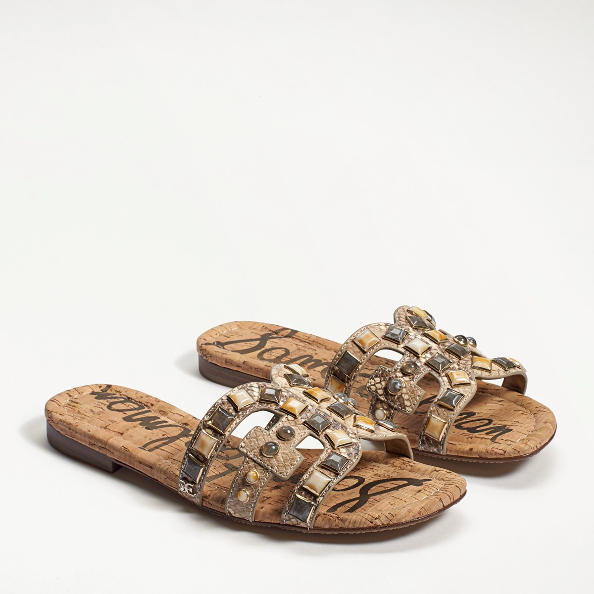 sam edelman bay embellished slide sandal