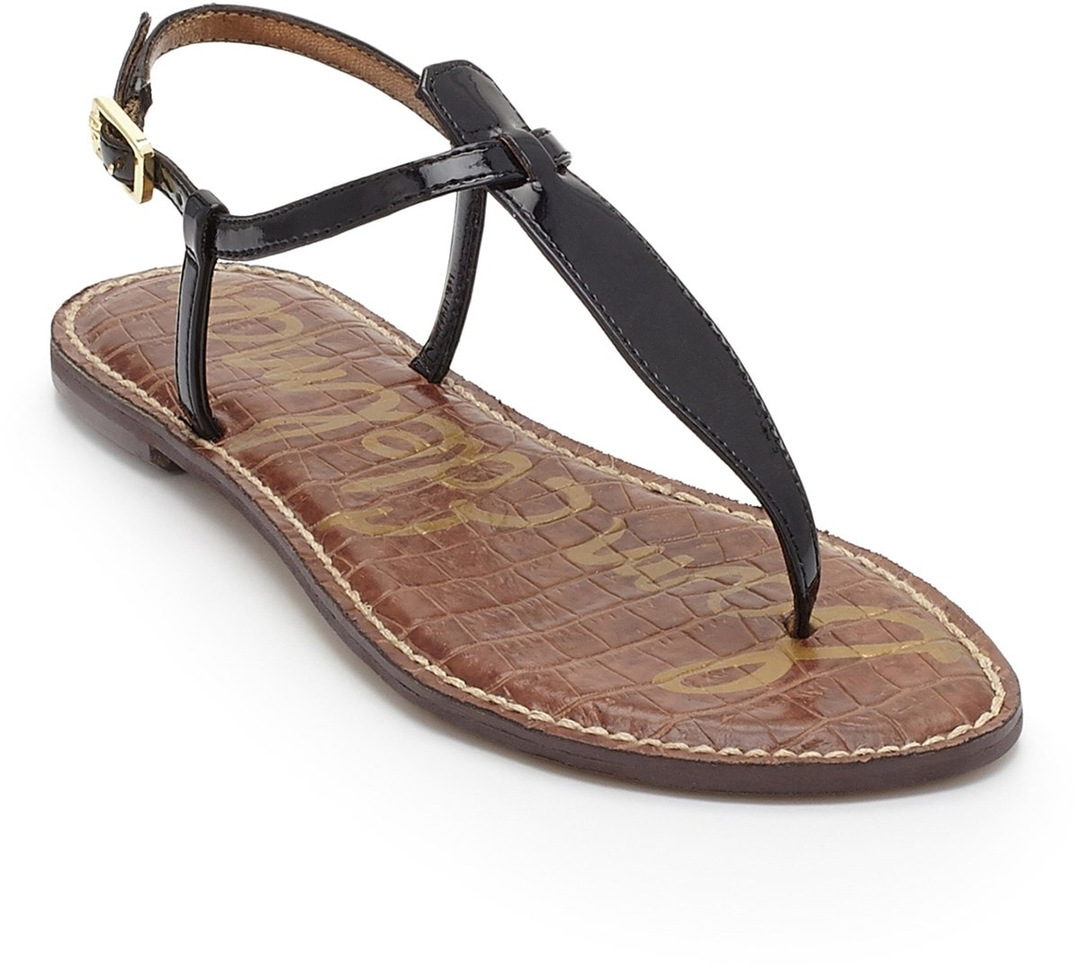 sam edelman gigi black thong sandals