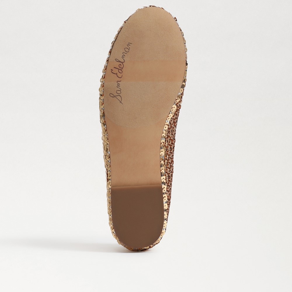 Sam Edelman Felicia Luxe Bow Detail Patent Leather Ballet Flat