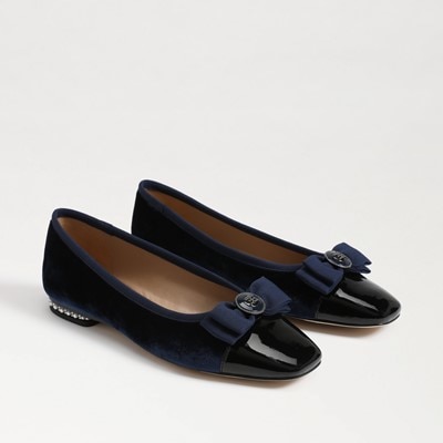 Sam edelman sales navy blue flats