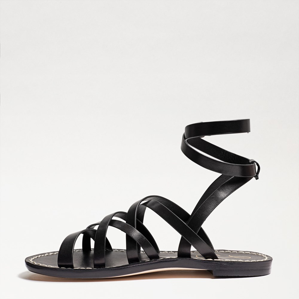 Sam Edelman Meriai Ankle-Wrap Leather cheapest Gladiator Sandals