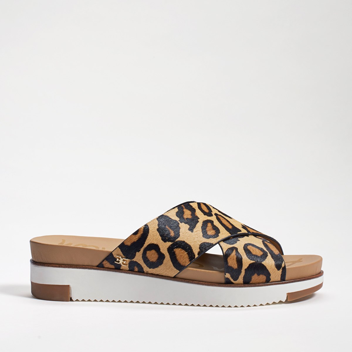 sam edelman audrea slide sandal leopard