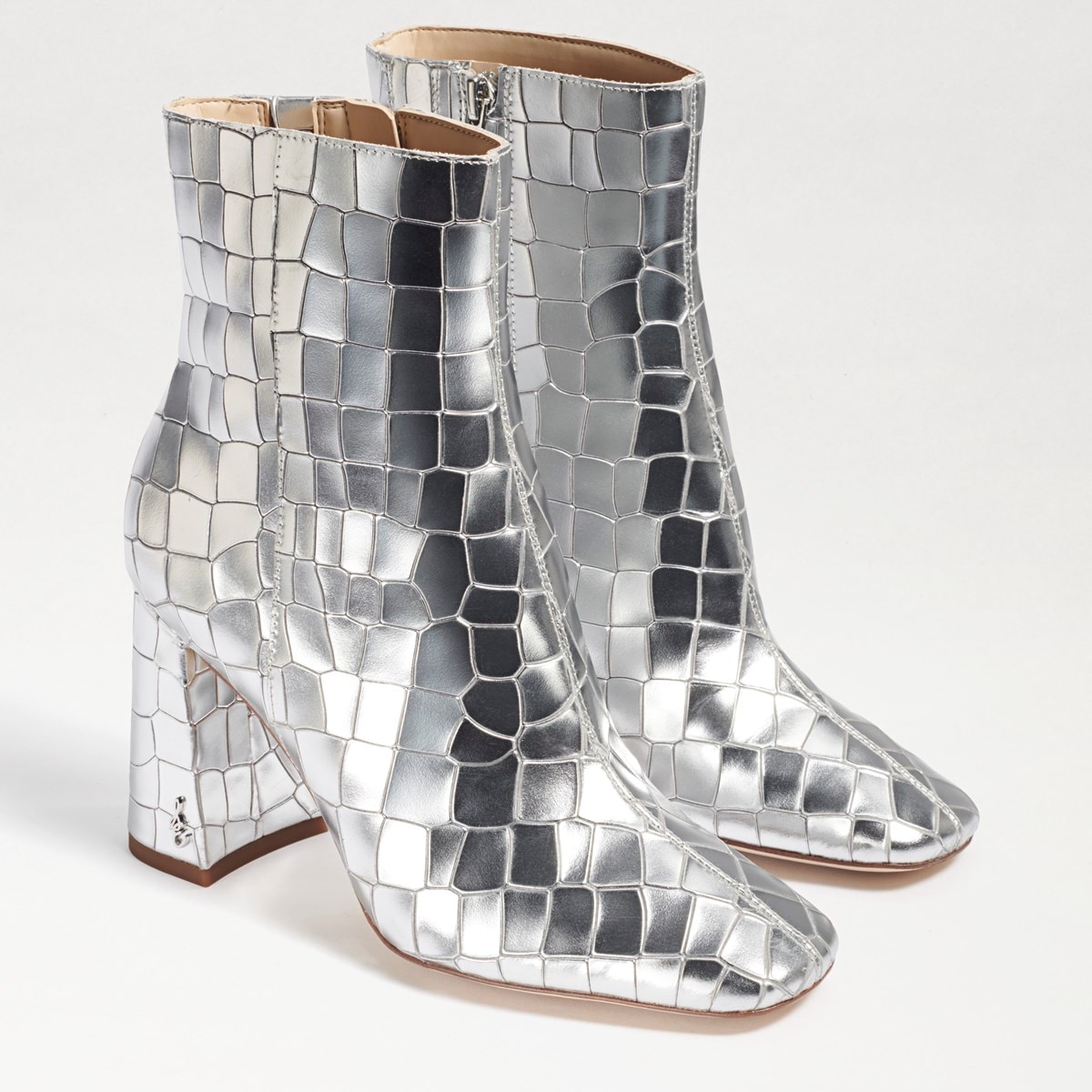 sam edelman silver boots