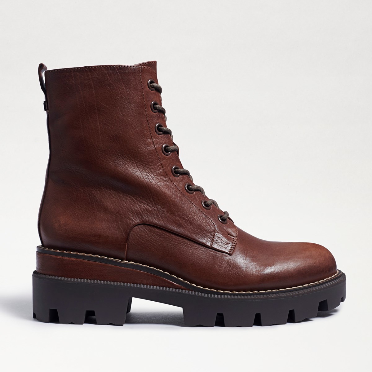 dark brown platform boots