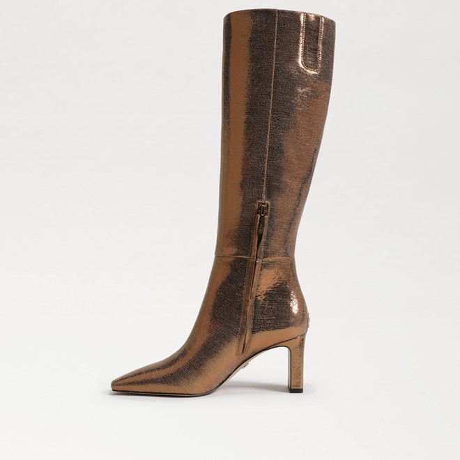 Sam edelman gold discount boots