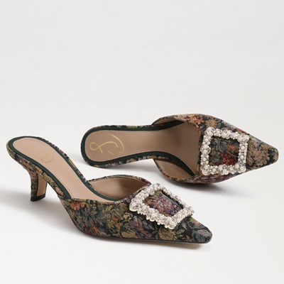 Sam edelman snakeskin sales mules