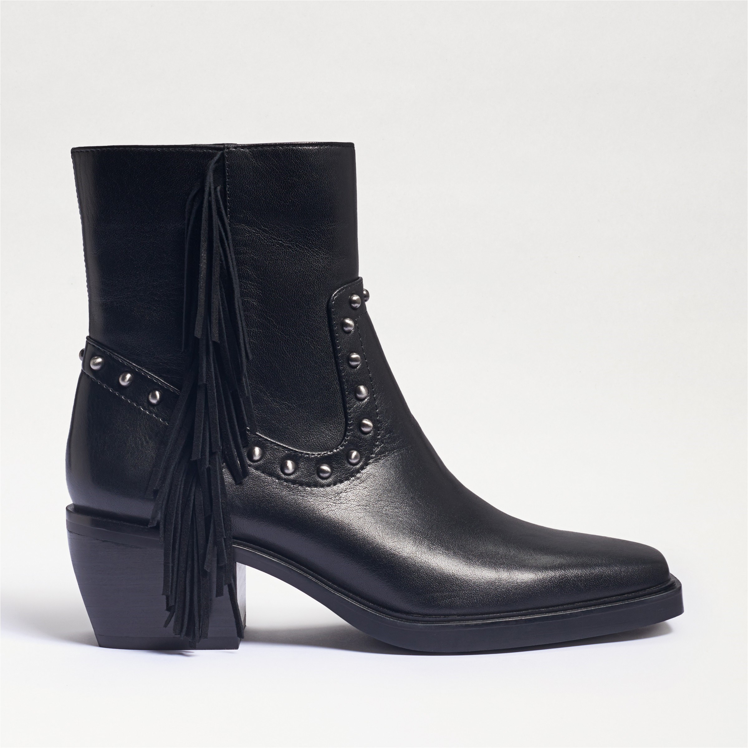 Sam edelman hotsell black fringe boots