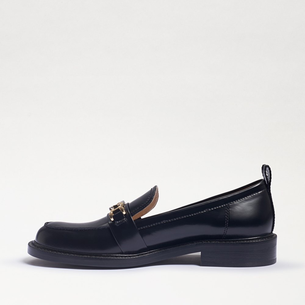 Sam Edelman Christy Loafer Black Box Leather 6.5