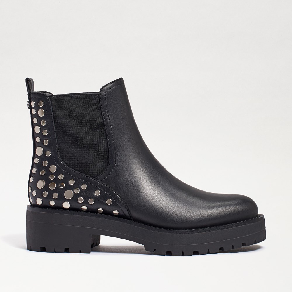 Jalyn Studded Lug Sole Chelsea Boot Sam Edelman ReLove