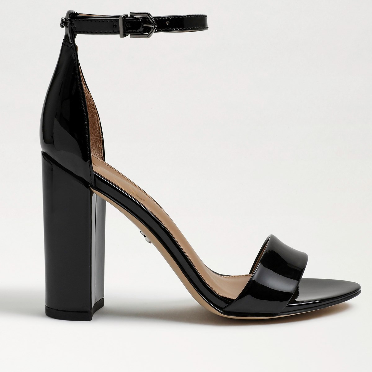 Yaro block heel sandal sam shops edelman