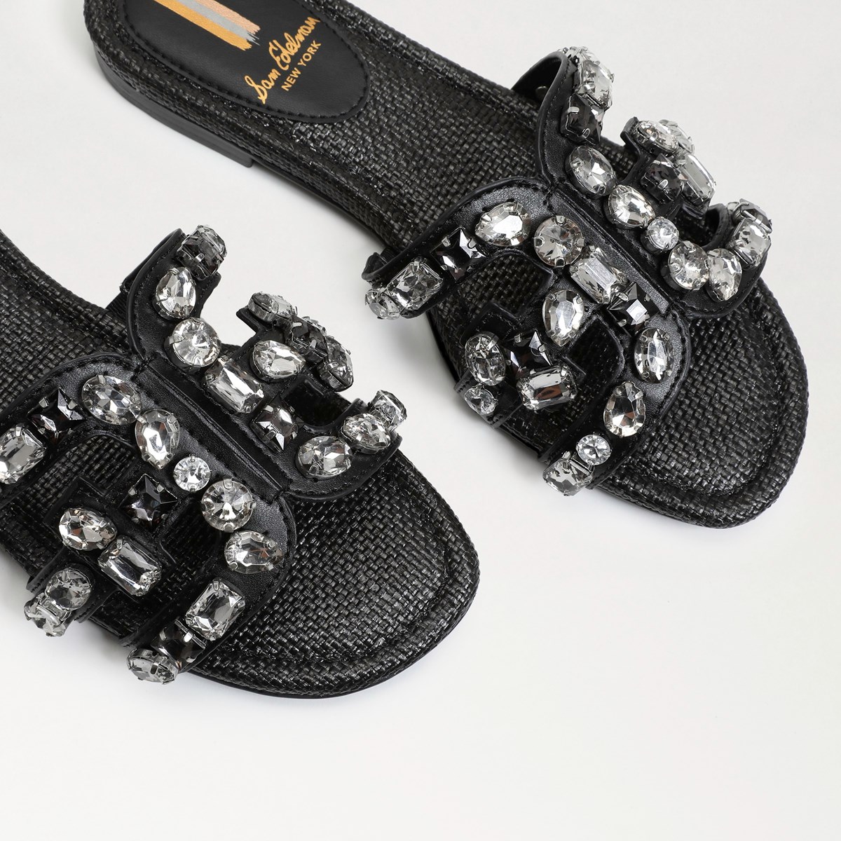 Sam edelman rhinestone online sandals