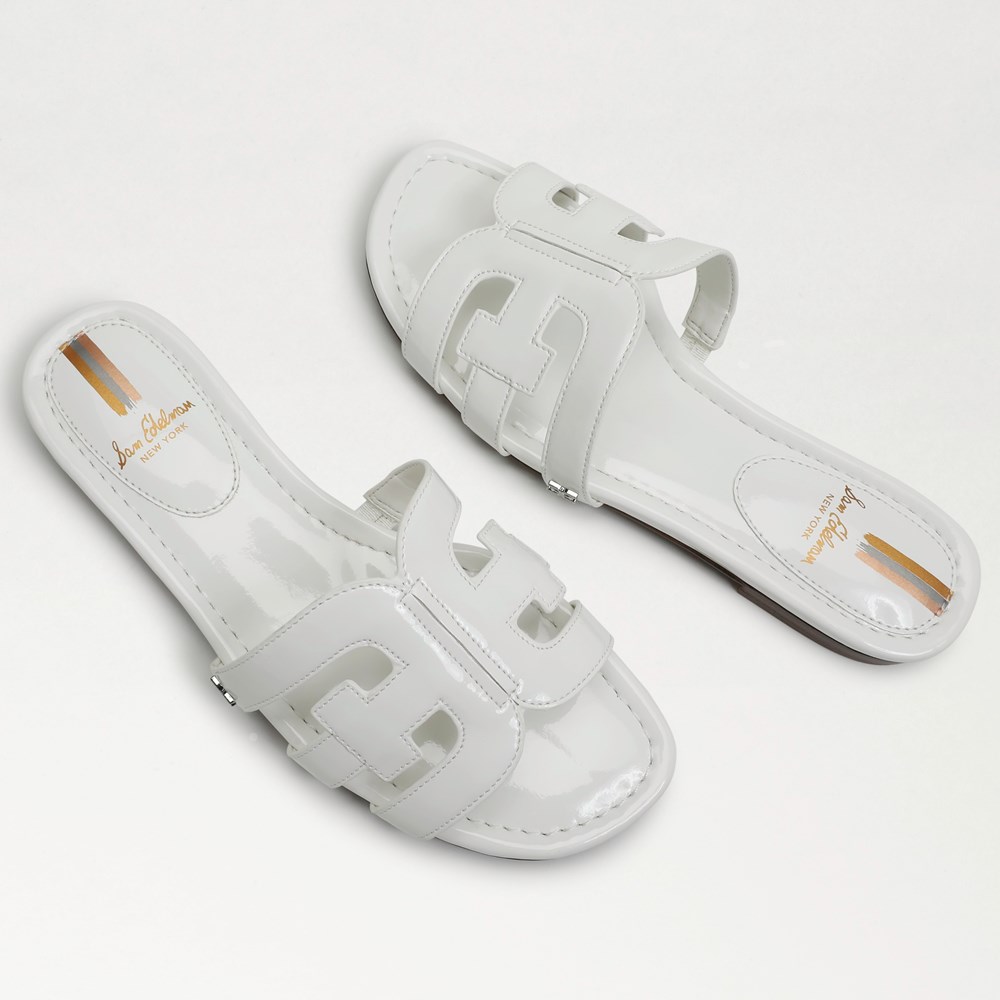 Sam edelman white slides online