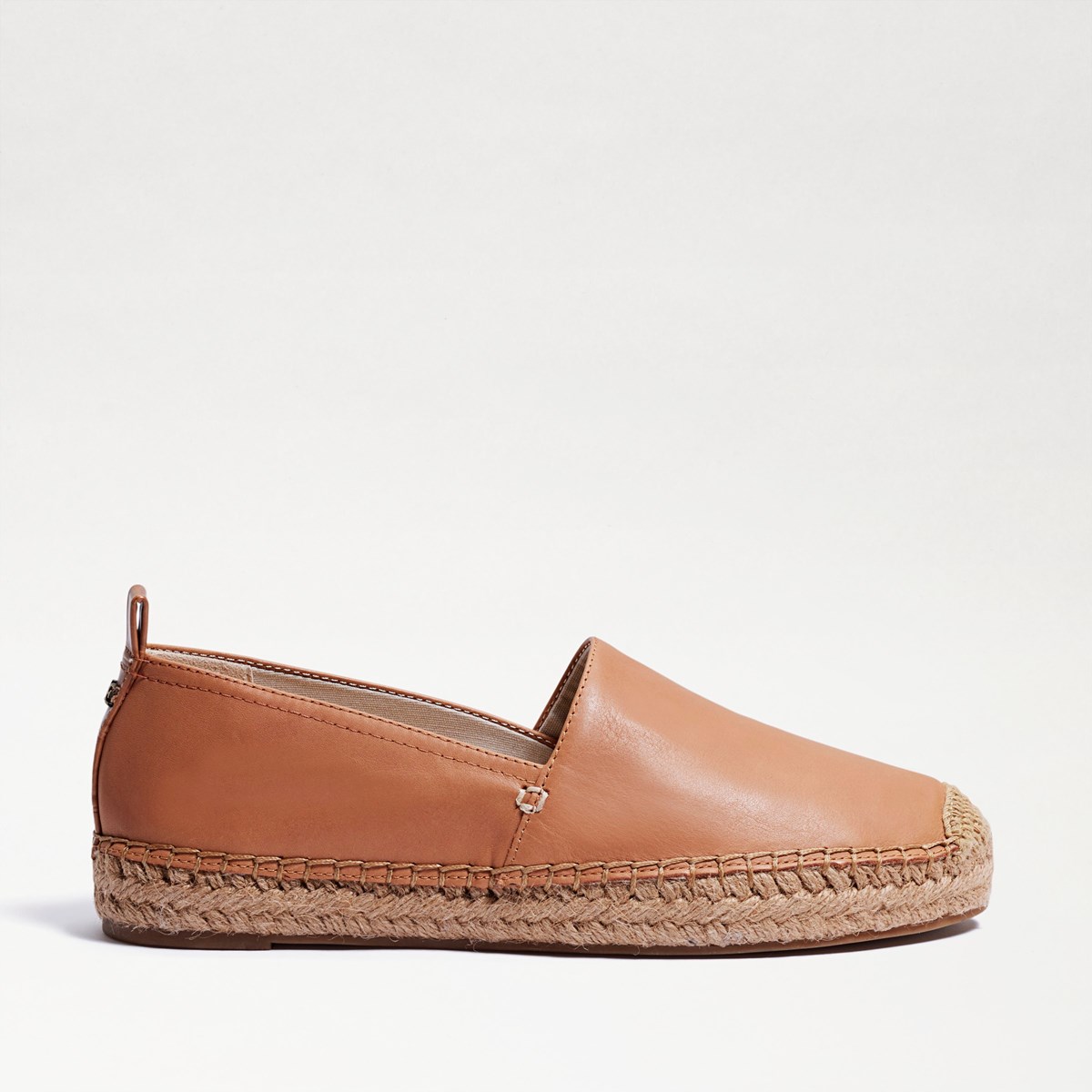 leather slip on espadrilles