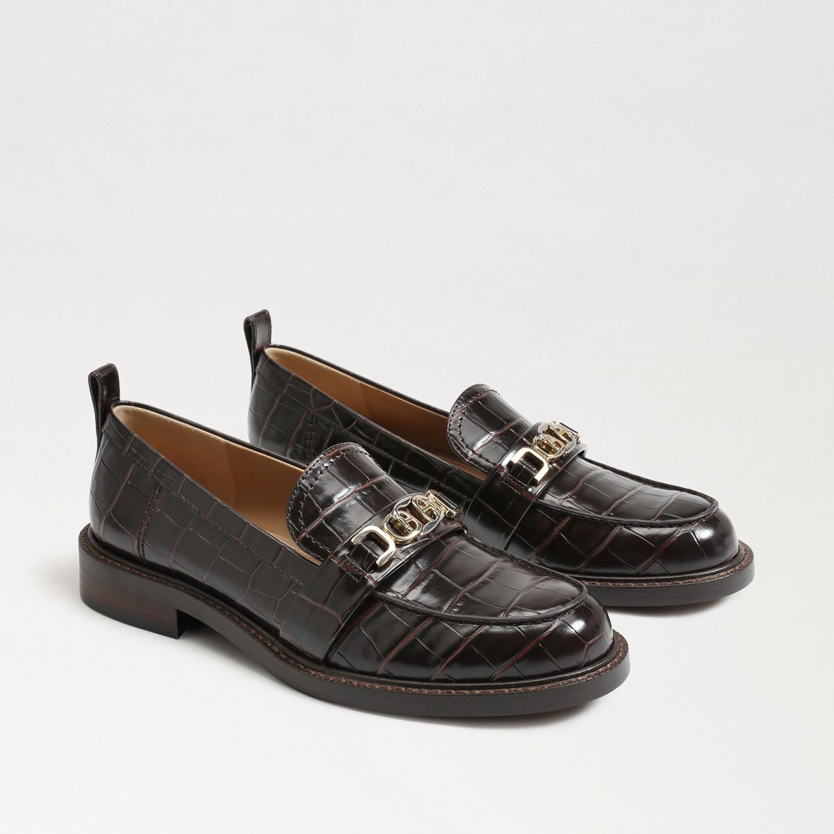 sam edelman croc loafers