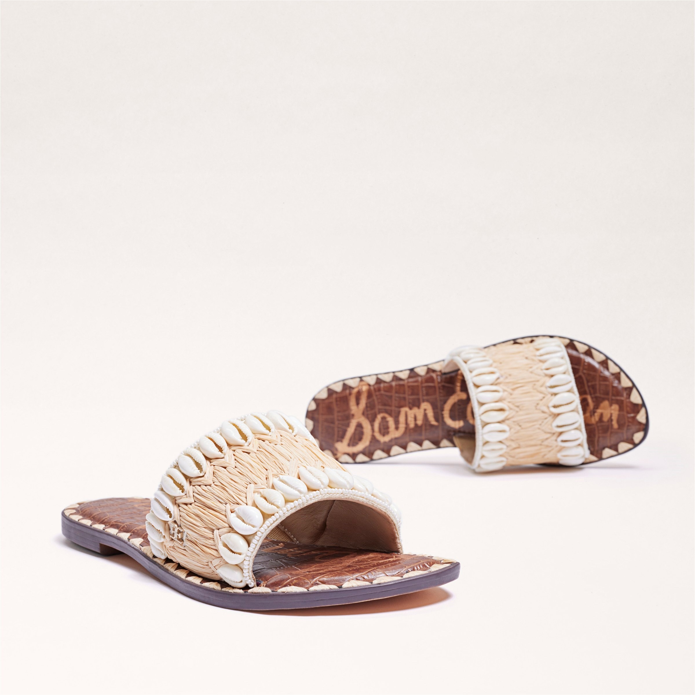 Beaded market slide on sale sandal