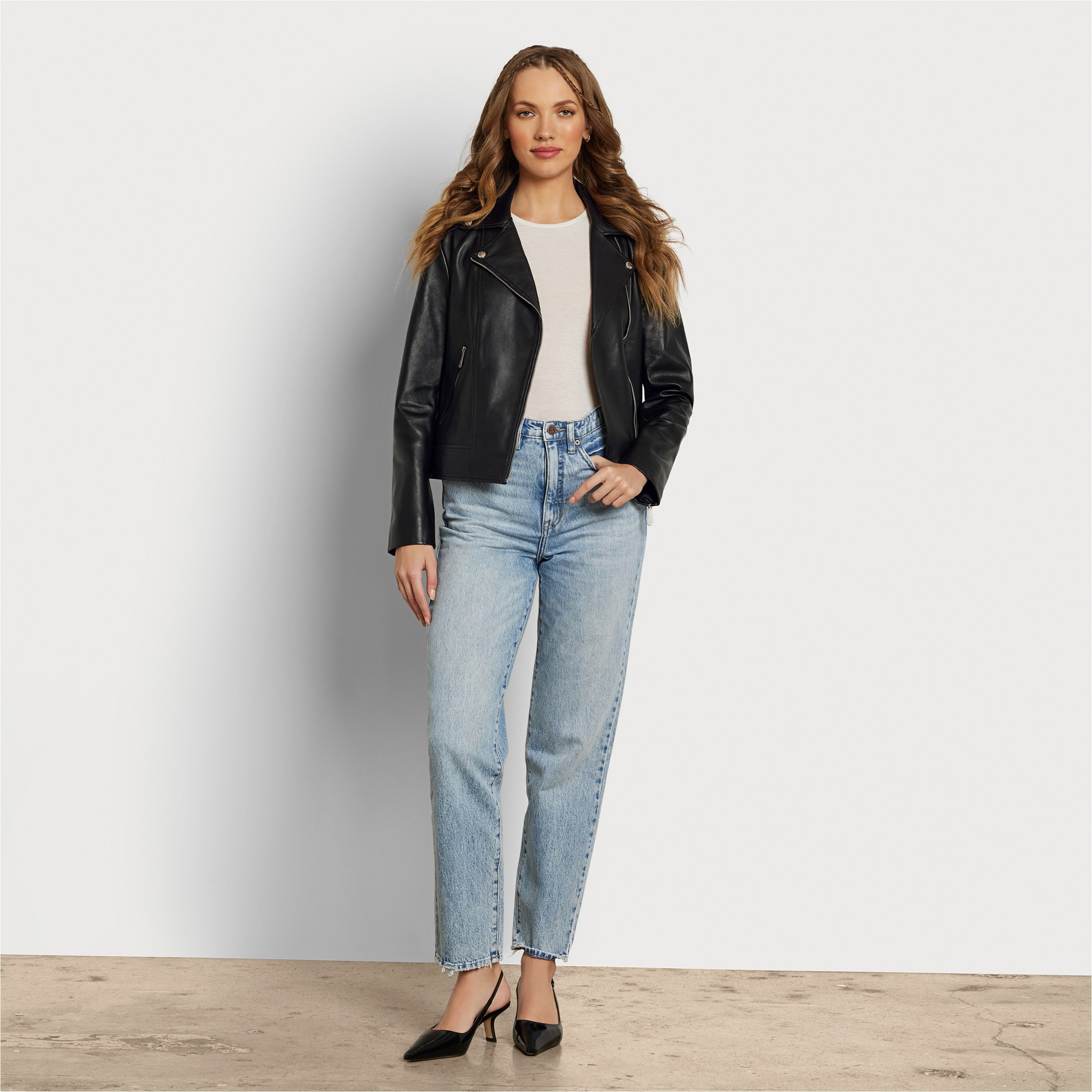 Sam Edelman Leather Moto Jacket | Women's Outerwear