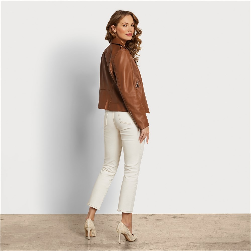 sam edelman lambskin leather moto jacket