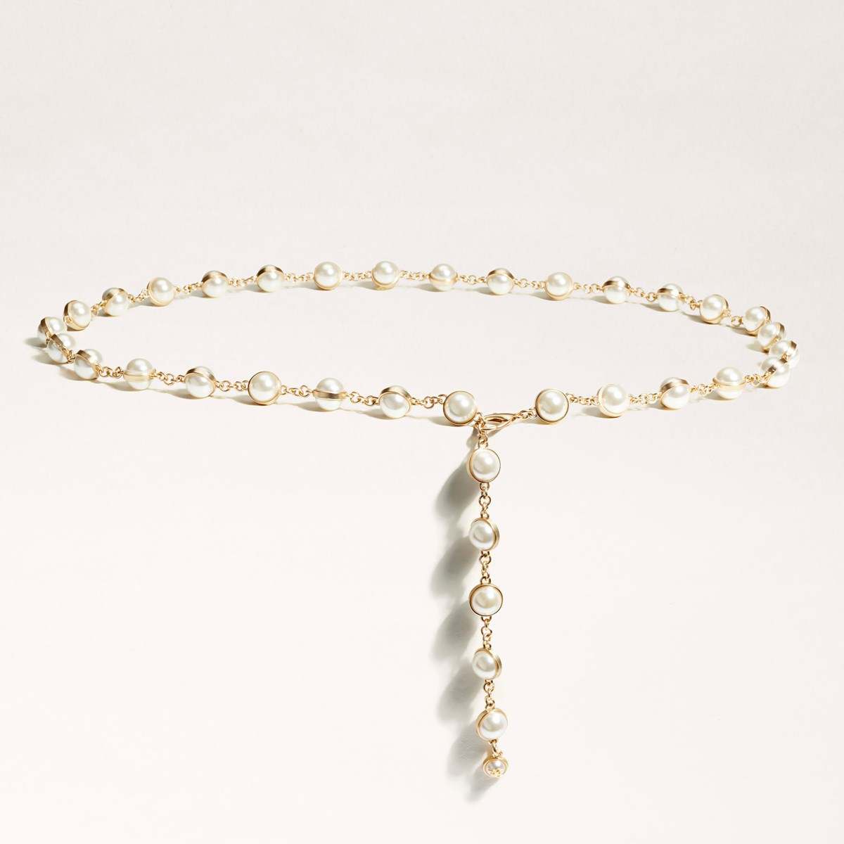 Sam Edelman Pearl Chain Belt Pearl S