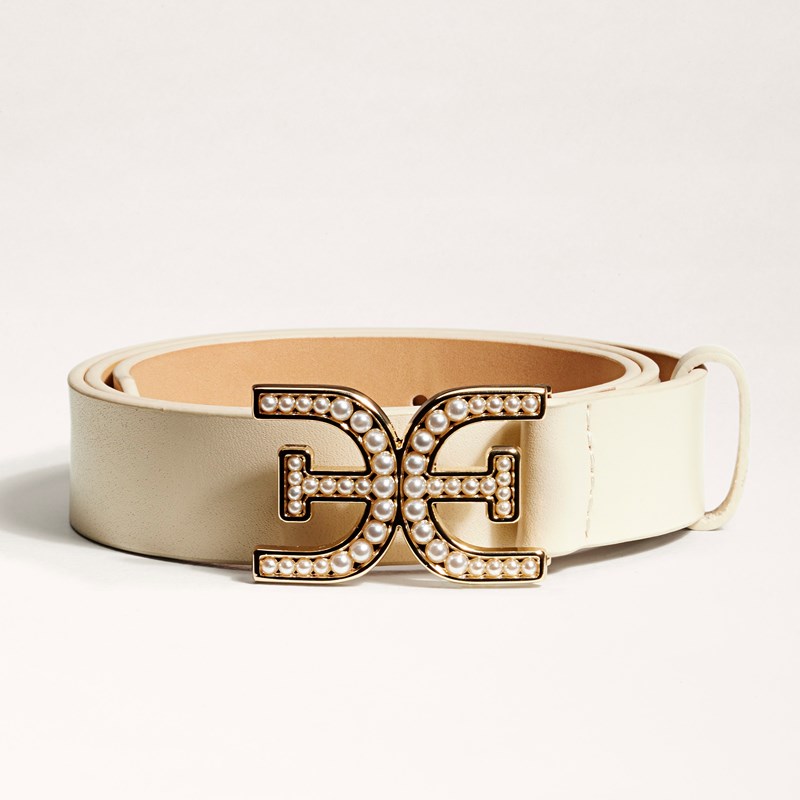 30MM Pearl Logo Belt