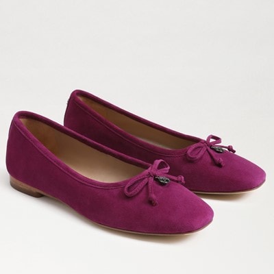 Sam edelman hot sale burgundy flats