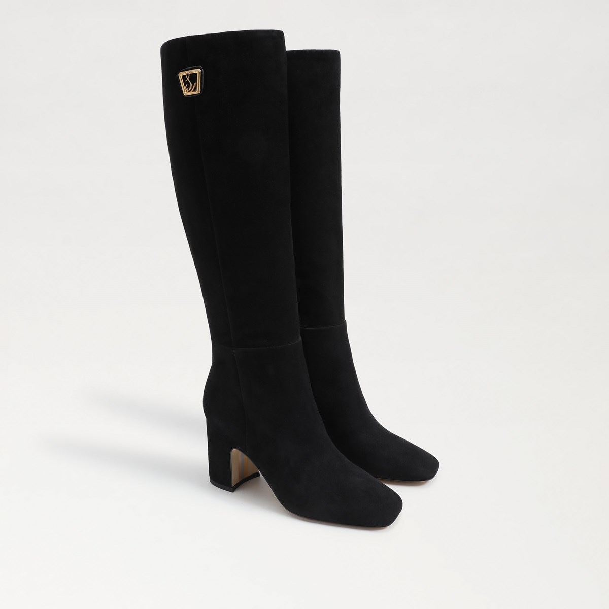 sam edelman black knee high boots