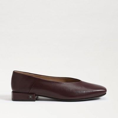 Sam edelman sale burgundy flats