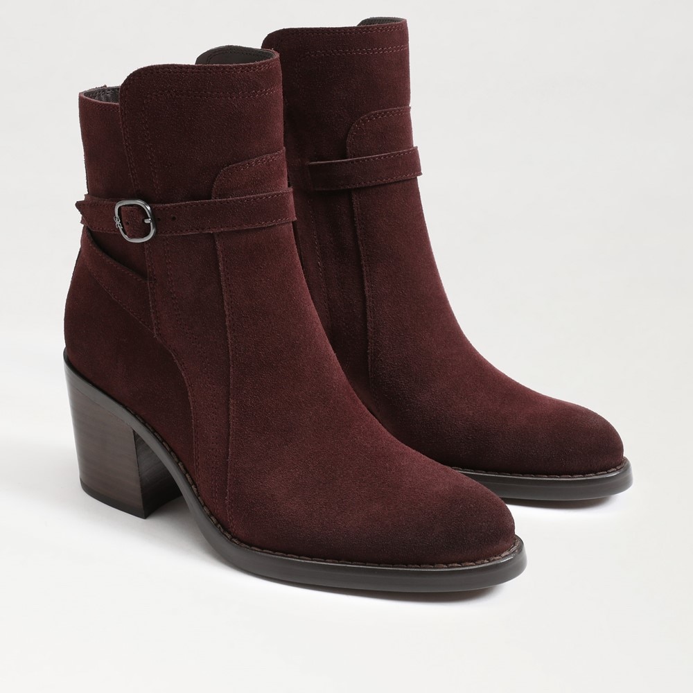 Sam shops edelman block heel boots