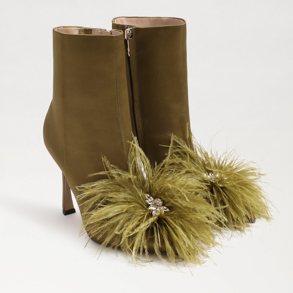 Sam Edelman Ency Feather Heel Bootie Women s Boots and Booties