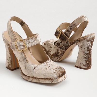 Medium platform outlet heels