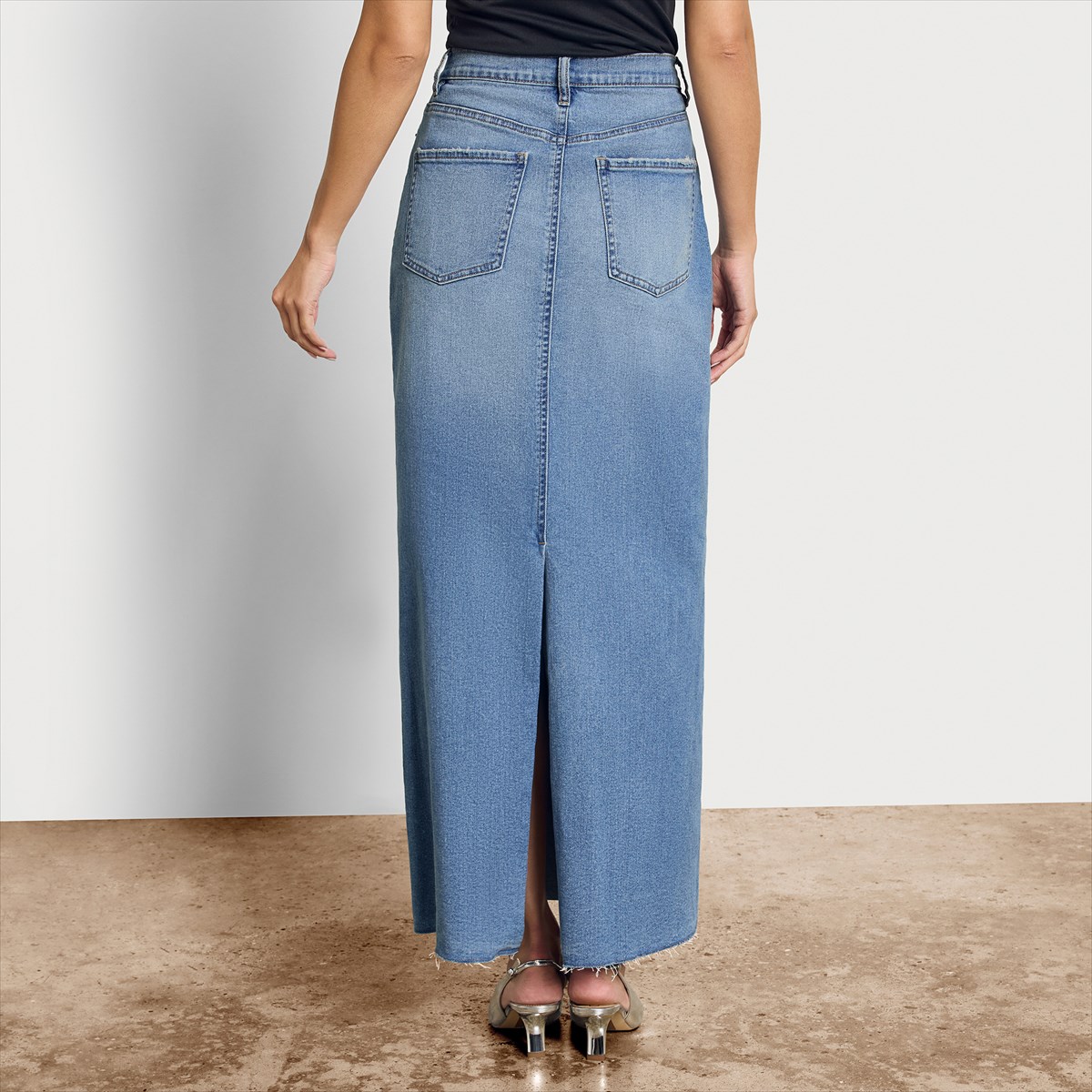 Sam Edelman Dempsey Denim Maxi Skirt | Women's Bottoms