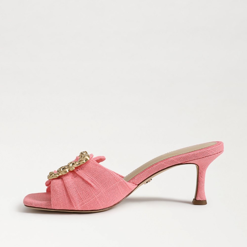 Pink deals mule heels