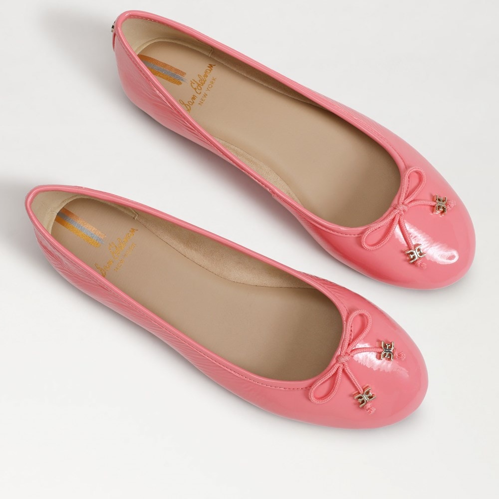 Sam Edelman Felicia Ballet hotsell Flats Pink Peony 9 1/2