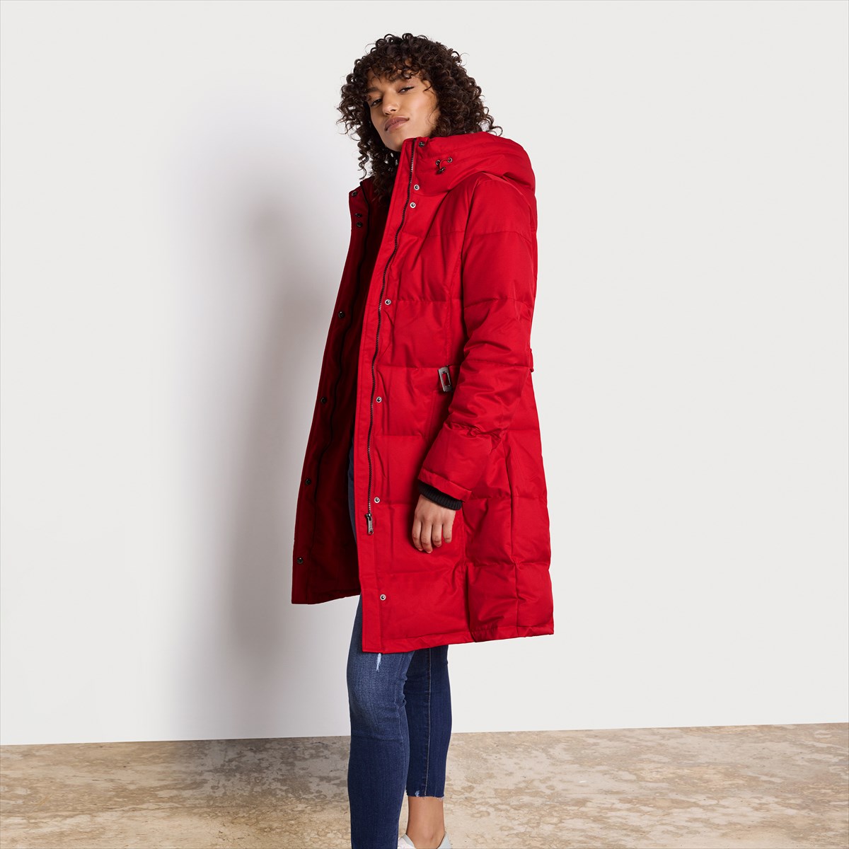 Sam edelman pillow 2024 collar puffer coat