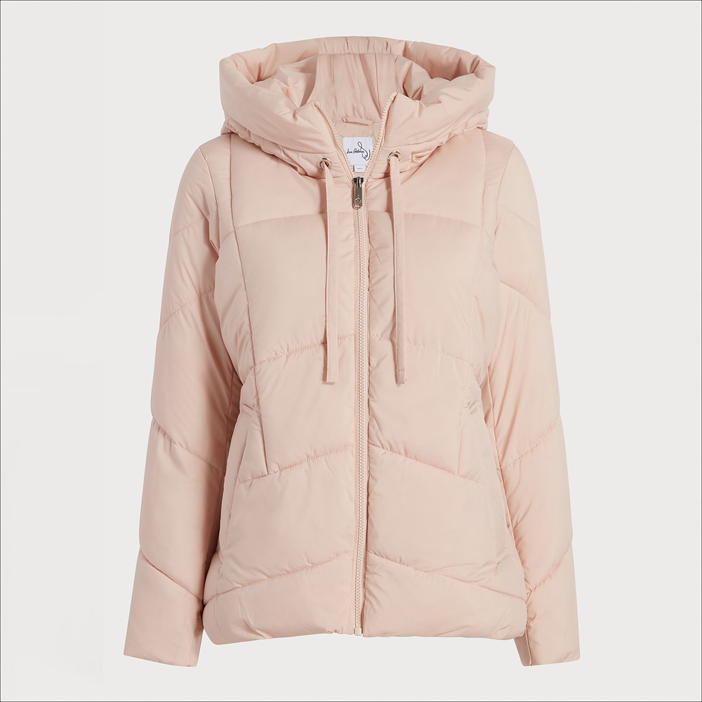 Pillow collar puffer coat sam outlet edelman