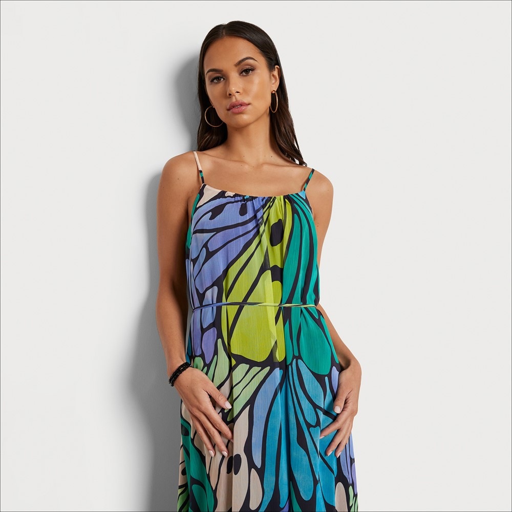 Sam Edelman Butterfly Maxi Dress Women s Dresses and Jumpsuits