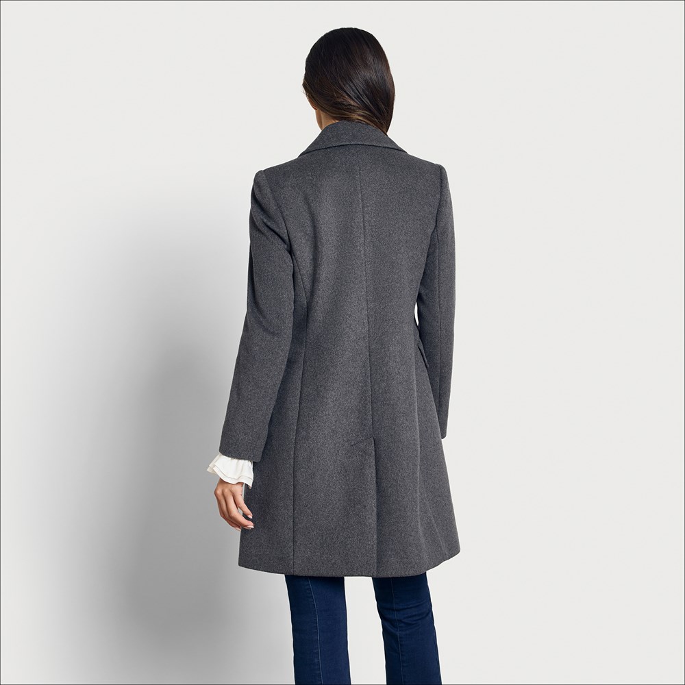 Sam edelman maxi reefer on sale coat